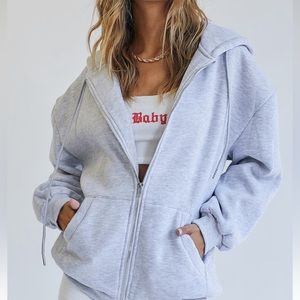 princess polly zip up jacket!!